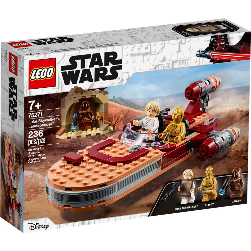 Конструктор LEGO Star Wars Вездеход Люка Сайуокера 236 деталей (75271), Конструктор Star Wars Всюдихід Люка Скайвокера
Конструктор LEGO Star Wars Вездеход Люка Сайуокера 236 деталей (75271), Конструктор Star Wars Всюдихід Люка Скайвокера