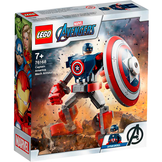Конструктор LEGO Super Heroes Робоброня Капитана Америки 121 деталь (76168), Конструктор Super Heroes Робоброня
Конструктор LEGO Super Heroes Робоброня Капитана Америки 121 деталь (76168), Конструктор Super Heroes Робоброня