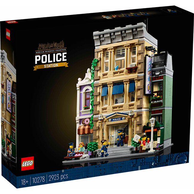 Конструктор LEGO Creator Expert Полицейский участок 2923 деталей (10278), Конструктор Creator Поліцейська дільниця 10278
Конструктор LEGO Creator Expert Полицейский участок 2923 деталей (10278), Конструктор Creator Поліцейська дільниця 10278