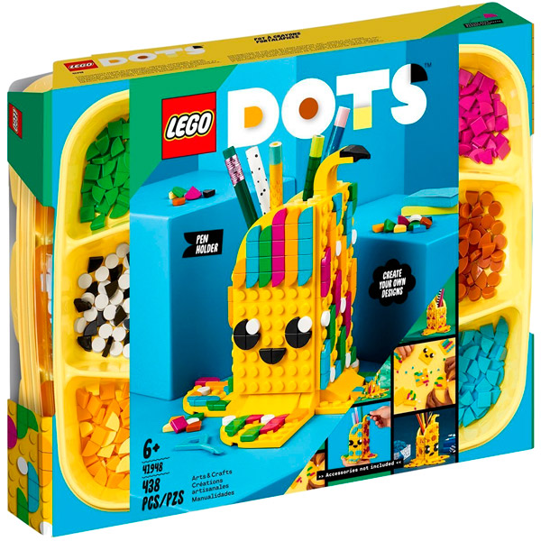 Конструктор LEGO DOTS Подставка для карандашей Банан 438 эл (41948), Конструктор DOTS «Банан». Підставка для ручок
Конструктор LEGO DOTS Подставка для карандашей Банан 438 эл (41948), Конструктор DOTS «Банан». Підставка для ручок