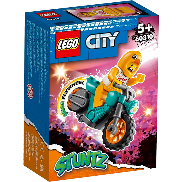 Конструктор LEGO City Акробатический трюковый мотоцикл 10 эл (60310), Конструктор City Акробатичний трюковий
Конструктор LEGO City Акробатический трюковый мотоцикл 10 эл (60310), Конструктор City Акробатичний трюковий