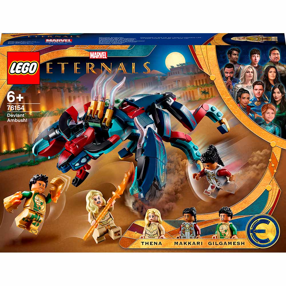 Конструктор LEGO Super Heroes Marvel Засада Девиантов 197 деталей (76154), Конструктор Marvel Засада Девіантів 76154
Конструктор LEGO Super Heroes Marvel Засада Девиантов 197 деталей (76154), Конструктор Marvel Засада Девіантів 76154