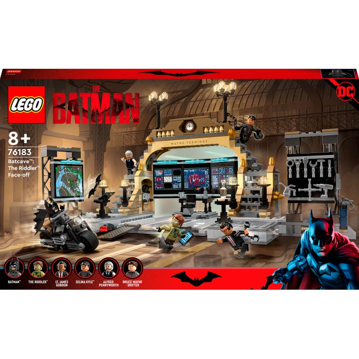 Конструктор LEGO Super Heroes DC Batman Бэтпещера: схватка с Загадочником 581 деталь (76183), Конструктор Super Heroes DC Batman Печера
Конструктор LEGO Super Heroes DC Batman Бэтпещера: схватка с Загадочником 581 деталь (76183), Конструктор Super Heroes DC Batman Печера