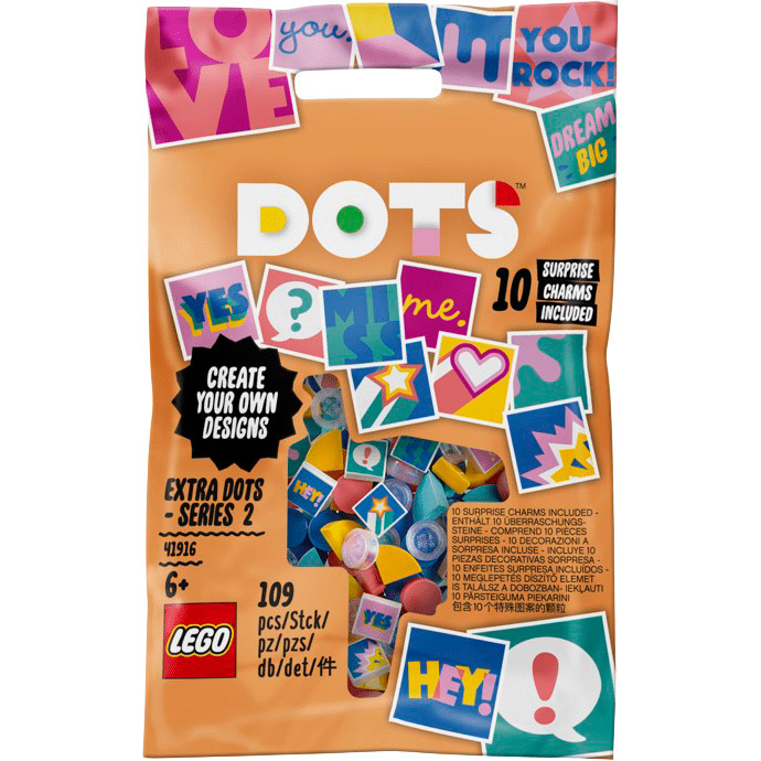 Конструктор LEGO DOTS Дополнительные элементы серия 2 109 деталей (41916), DOTS Дополнительные элементы серия 2 41916
Конструктор LEGO DOTS Дополнительные элементы серия 2 109 деталей (41916), DOTS Дополнительные элементы серия 2 41916