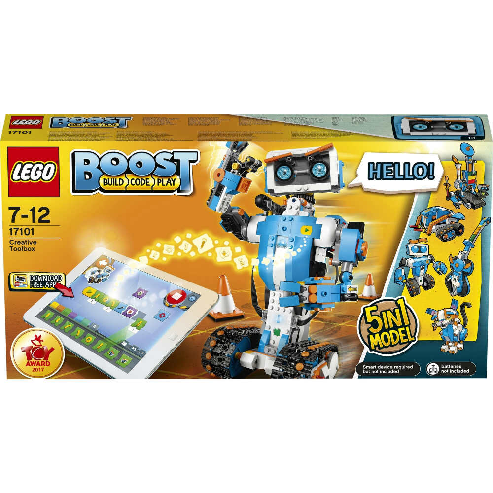 Конструктор LEGO BOOST Набор для конструирования и программирования 847 деталей (17101), Boost Набор для конструирования и программир.
Конструктор LEGO BOOST Набор для конструирования и программирования 847 деталей (17101), Boost Набор для конструирования и программир.