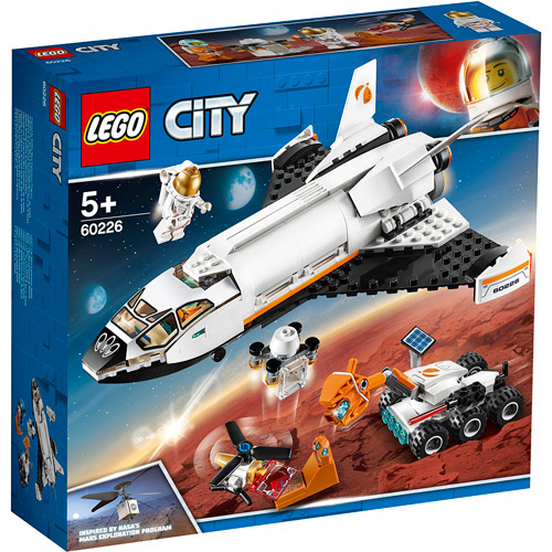 Конструктор LEGO City Шатл для исследований Марса 273 детали (60226), City Шатл для исследований Марса 60226
Конструктор LEGO City Шатл для исследований Марса 273 детали (60226), City Шатл для исследований Марса 60226