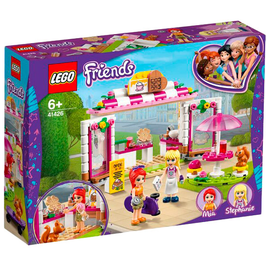 Конструктор LEGO Friends Кафе в парке Хартлейк Сити 224 детали (41426), Friends Кафе в парке Хартлейк Сити 41426
Конструктор LEGO Friends Кафе в парке Хартлейк Сити 224 детали (41426), Friends Кафе в парке Хартлейк Сити 41426
