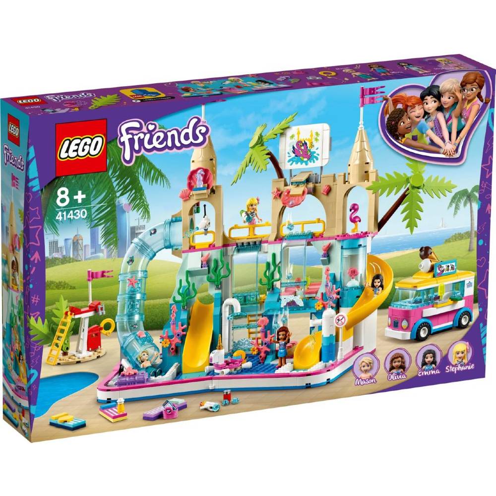 Конструктор LEGO Friends Летний аквапарк 1001 деталь (41430), Friends Летний аквапарк 41430
Конструктор LEGO Friends Летний аквапарк 1001 деталь (41430), Friends Летний аквапарк 41430