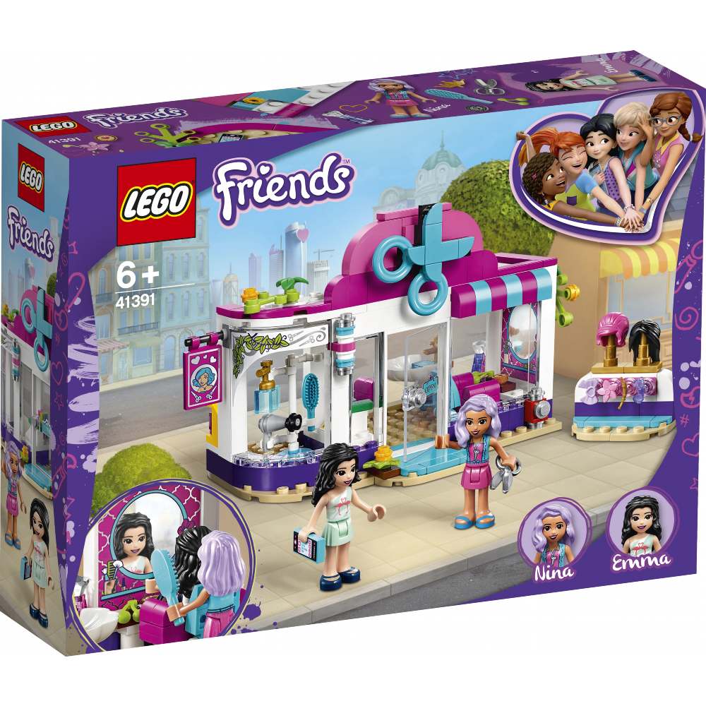 Конструктор LEGO Friends Парикмахерская Хартлейк Сити 235 деталей (41391), Friends Парикмахерская Хартлейк Сити 41391
Конструктор LEGO Friends Парикмахерская Хартлейк Сити 235 деталей (41391), Friends Парикмахерская Хартлейк Сити 41391