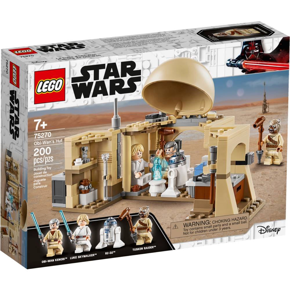 Конструктор LEGO Star Wars Хижина Оби-Вана Кеноби 200 деталей (75270), Star Wars Хижина Оби-Вана Кеноби 75270
Конструктор LEGO Star Wars Хижина Оби-Вана Кеноби 200 деталей (75270), Star Wars Хижина Оби-Вана Кеноби 75270