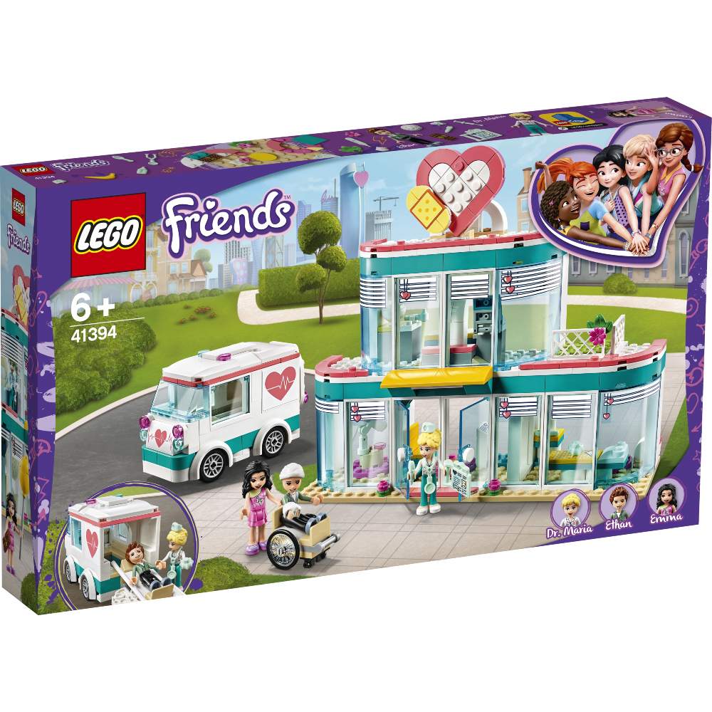 Конструктор LEGO Friends Городская больница Хартлейк (41394), Конструктор Friends Городская больница Хартлейк
Конструктор LEGO Friends Городская больница Хартлейк (41394), Конструктор Friends Городская больница Хартлейк