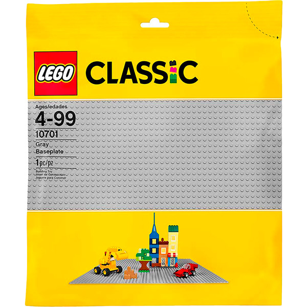 Конструктор LEGO Classic Базовая пластина Grey (10701), Classic Базовая пластина серая 10701
Конструктор LEGO Classic Базовая пластина Grey (10701), Classic Базовая пластина серая 10701