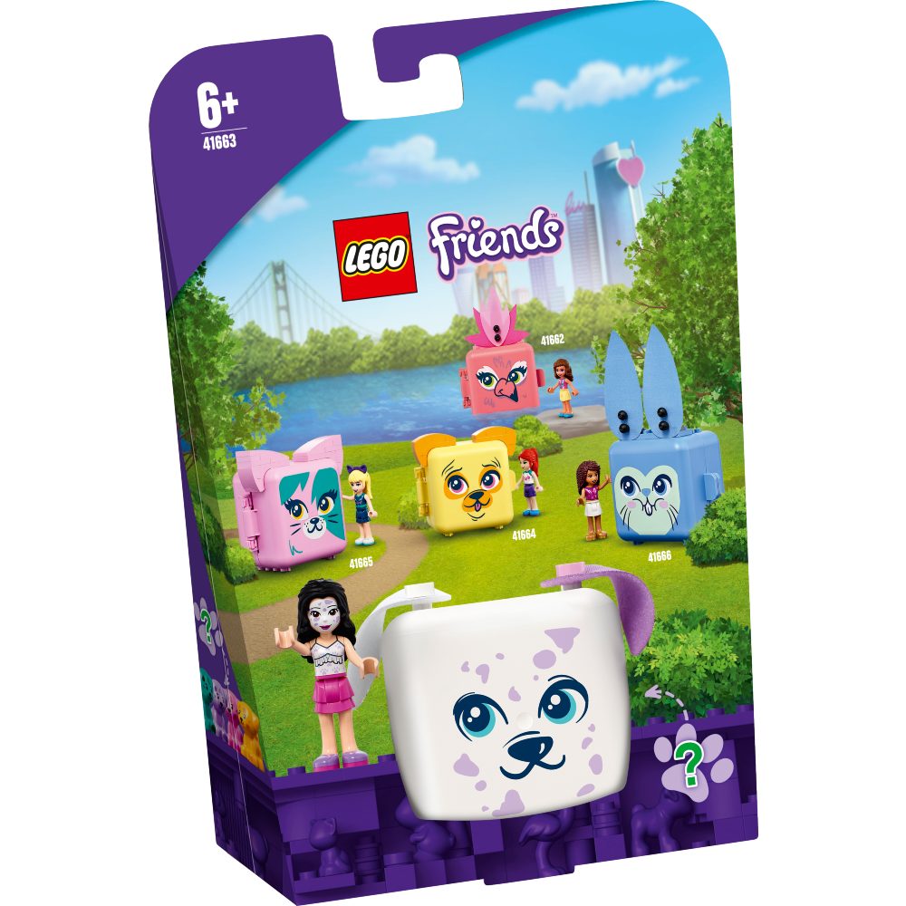 Конструктор LEGO Friends Куб-далматинец с Эммой 41 деталь (41663), Friends Куб-далматинец с Эммой 41663
Конструктор LEGO Friends Куб-далматинец с Эммой 41 деталь (41663), Friends Куб-далматинец с Эммой 41663