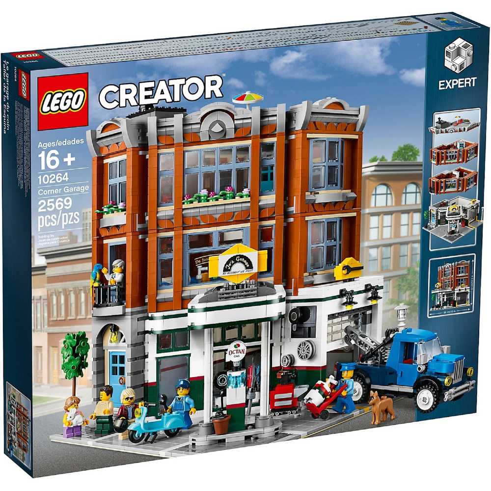 Конструктор LEGO Creator Гараж на углу 2569 деталей (10264), Конструктор Creator Гараж на розі
Конструктор LEGO Creator Гараж на углу 2569 деталей (10264), Конструктор Creator Гараж на розі