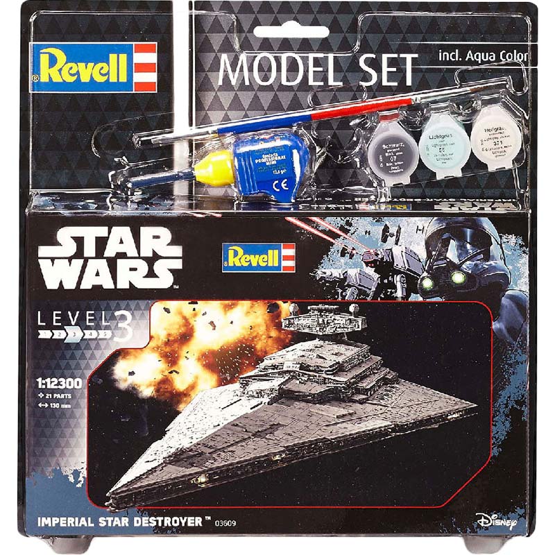 Сборная модель Revell Космический корабль Звездный Разрушитель 1:12300 (RVL-63609), набір Космічний корабель Зоряний Руйнівник 1:12300
Сборная модель Revell Космический корабль Звездный Разрушитель 1:12300 (RVL-63609), набір Космічний корабель Зоряний Руйнівник 1:12300
