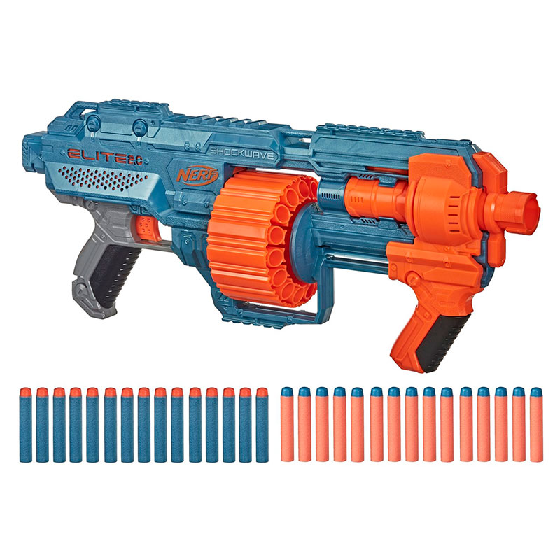 Бластер HASBRO NERF Elite 2.0 SHOCKWAVE RD 15 (E9527EU4), NERF Бластер Еліт 2.0 SHOCKWAVE RD 15 (E9527EU4)
Бластер HASBRO NERF Elite 2.0 SHOCKWAVE RD 15 (E9527EU4), NERF Бластер Еліт 2.0 SHOCKWAVE RD 15 (E9527EU4)