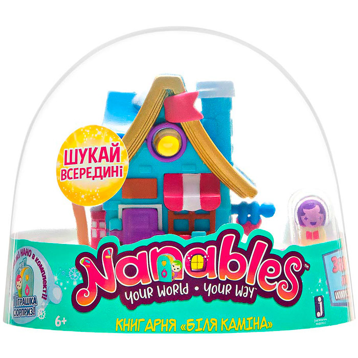 Фигурка JAZWARES NANABLES Книжный магазин У камина (NNB0032), фигурка Книжный магазин "У камина"
Фигурка JAZWARES NANABLES Книжный магазин У камина (NNB0032), фигурка Книжный магазин "У камина"