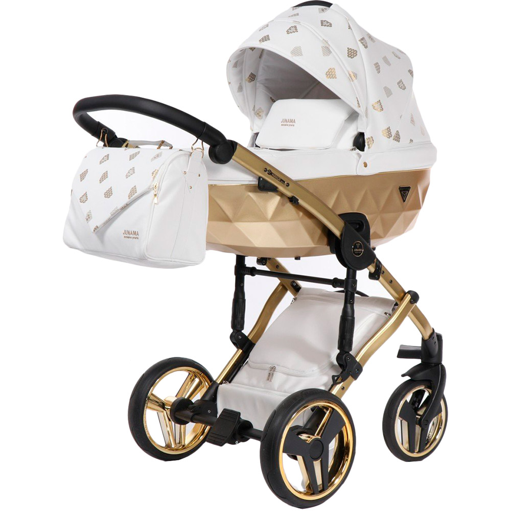 Детская коляска JUNAMA Diamond Glow 2 в 1 02 White/Gold (J-G-02), Унів.коляска 2в1 Glow 02 золотиста з білим
Детская коляска JUNAMA Diamond Glow 2 в 1 02 White/Gold (J-G-02), Унів.коляска 2в1 Glow 02 золотиста з білим