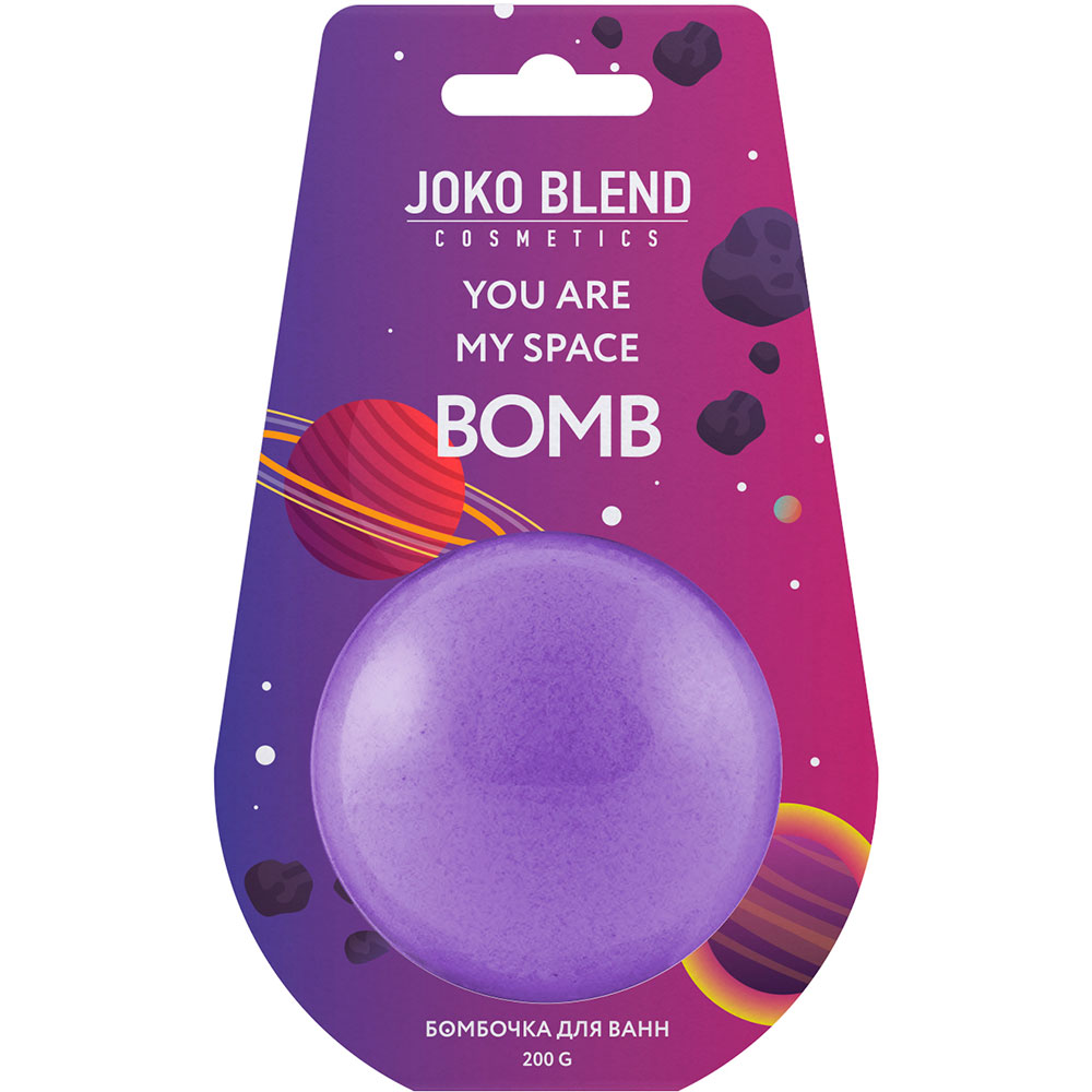 Бомбочка для ванны JOKO BLEND You are my space 200 г (834151), Бомбочка-гейзер для ванни You are my space 200 г
Бомбочка для ванны JOKO BLEND You are my space 200 г (834151), Бомбочка-гейзер для ванни You are my space 200 г