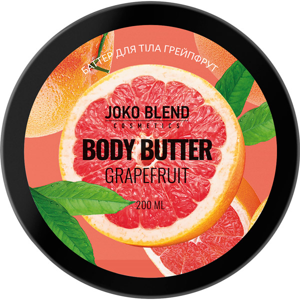 Баттер для тела JOKO BLEND Grapefruit 200 мл (834201), Баттер для тіла Grapefruit 200 мл
Баттер для тела JOKO BLEND Grapefruit 200 мл (834201), Баттер для тіла Grapefruit 200 мл