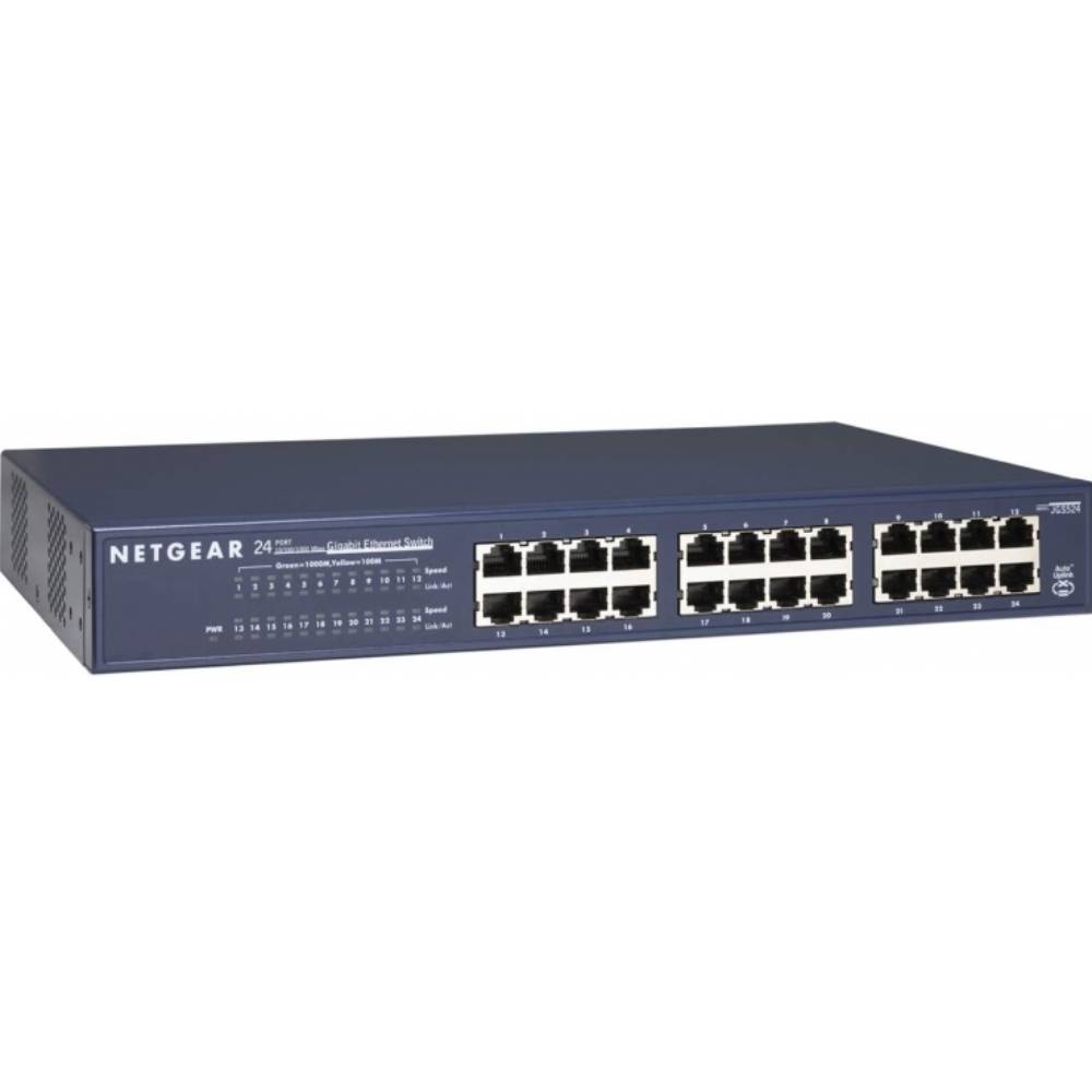 Неуправляемый коммутатор NETGEAR JGS524v2 (JGS524-200EUS), JGS524v2 24x1GE, некерований (JGS524-200EUS)
Неуправляемый коммутатор NETGEAR JGS524v2 (JGS524-200EUS), JGS524v2 24x1GE, некерований (JGS524-200EUS)
