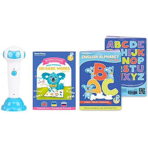 Стартовый набор SMART KOALA + Книга English 1 сезон + Книга Английский алфавит (SKS01BWEA1), набор English (1 сезон) + Книга "Анг. алфавит"
Стартовый набор SMART KOALA + Книга English 1 сезон + Книга Английский алфавит (SKS01BWEA1), набор English (1 сезон) + Книга "Анг. алфавит"