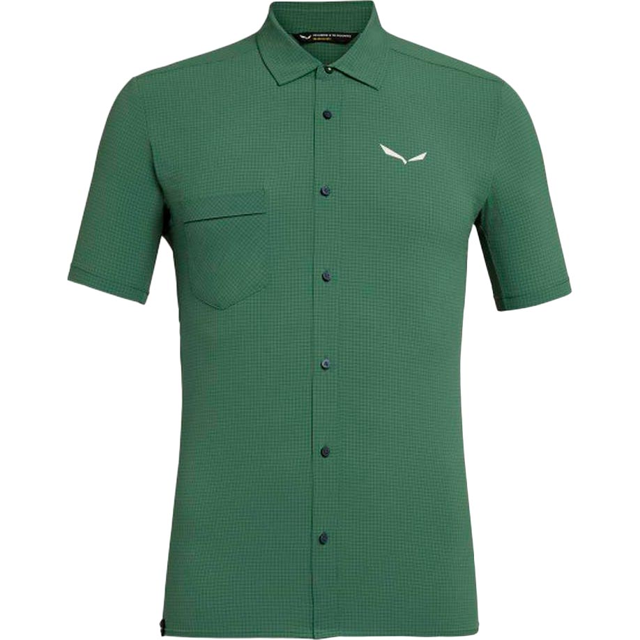 Рубашка Salewa Puez Minicheck 2 DRY S Shirt Mns Green (013.002.9002), Сорочка ч PUEZ MINICHECK2 DRY M S/S SRT
Рубашка Salewa Puez Minicheck 2 DRY S Shirt Mns Green (013.002.9002), Сорочка ч PUEZ MINICHECK2 DRY M S/S SRT