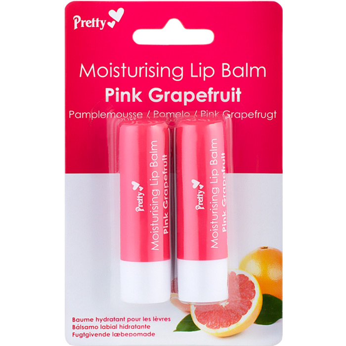 Бальзам для губ Pretty Moisturising Pink Grapefruit 4.3 мл х 2 шт (5031413991314), Бальзам для губ Pink Grapefruit 2 шт
Бальзам для губ Pretty Moisturising Pink Grapefruit 4.3 мл х 2 шт (5031413991314), Бальзам для губ Pink Grapefruit 2 шт