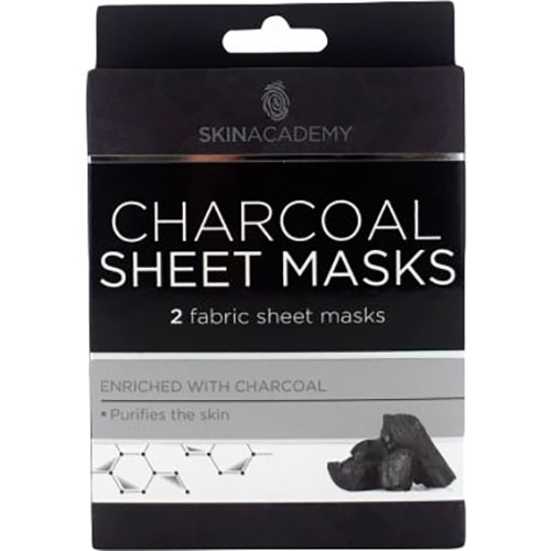 Маска для лица SKIN ACADEMY Charcoal 2 шт (5031413987362), Маска тканинна Charcoal 2шт
Маска для лица SKIN ACADEMY Charcoal 2 шт (5031413987362), Маска тканинна Charcoal 2шт