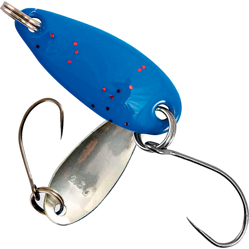 Блесна Nomura Akira Trout Area Spoon 2.5 г 2.5 см Shiny Blue/Red Glitter (702610021), Блешня-коливалка Akira Trout
Блесна Nomura Akira Trout Area Spoon 2.5 г 2.5 см Shiny Blue/Red Glitter (702610021), Блешня-коливалка Akira Trout