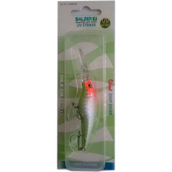 Воблер Balzer Colonel UV Striker Deep Diver FL 60 мм 6 г Clown, Воблер Colonel UV Striker Deep
Воблер Balzer Colonel UV Striker Deep Diver FL 60 мм 6 г Clown, Воблер Colonel UV Striker Deep