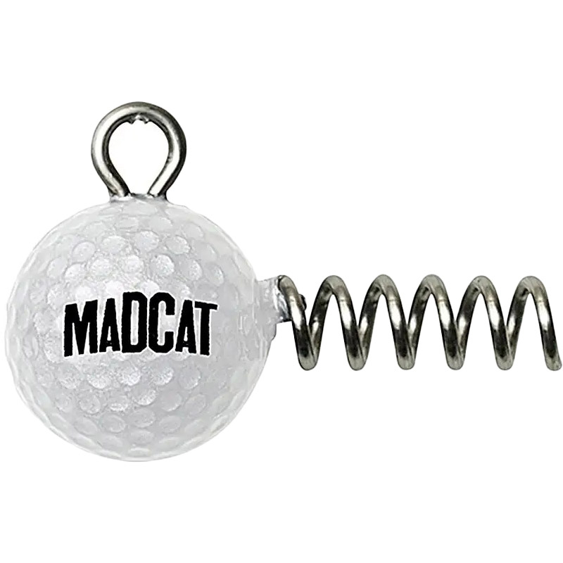 Головка-штопор DAM MADCAT Golf Ball Screw-In Jighead 80 гр 2 шт (65692), Голівка- штопор MADCAT Golf
Головка-штопор DAM MADCAT Golf Ball Screw-In Jighead 80 гр 2 шт (65692), Голівка- штопор MADCAT Golf