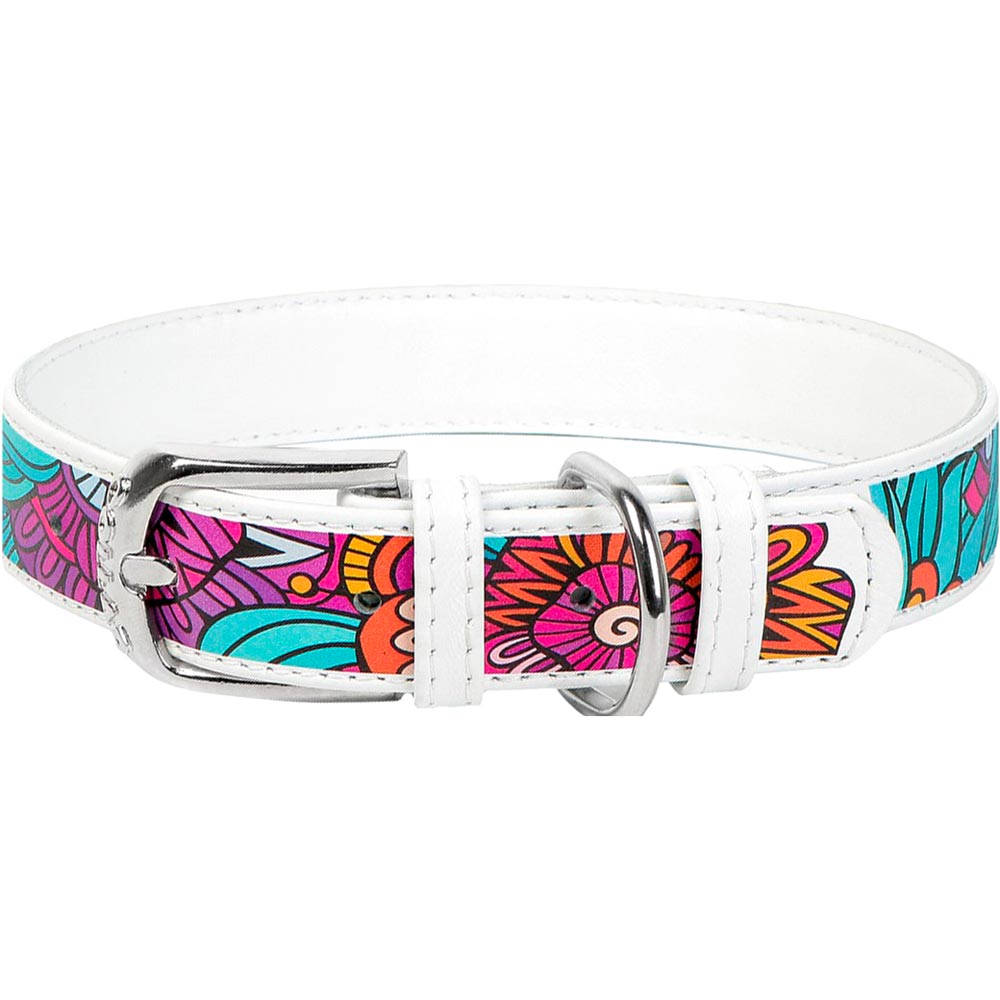 Ошейник для собак WAUDOG Design с QR Лето XL 35 мм 46 - 60 см White (378315), Нашийник шкір. Design з QR пасп., "Літо", Ш 35 мм,
Ошейник для собак WAUDOG Design с QR Лето XL 35 мм 46 - 60 см White (378315), Нашийник шкір. Design з QR пасп., "Літо", Ш 35 мм,