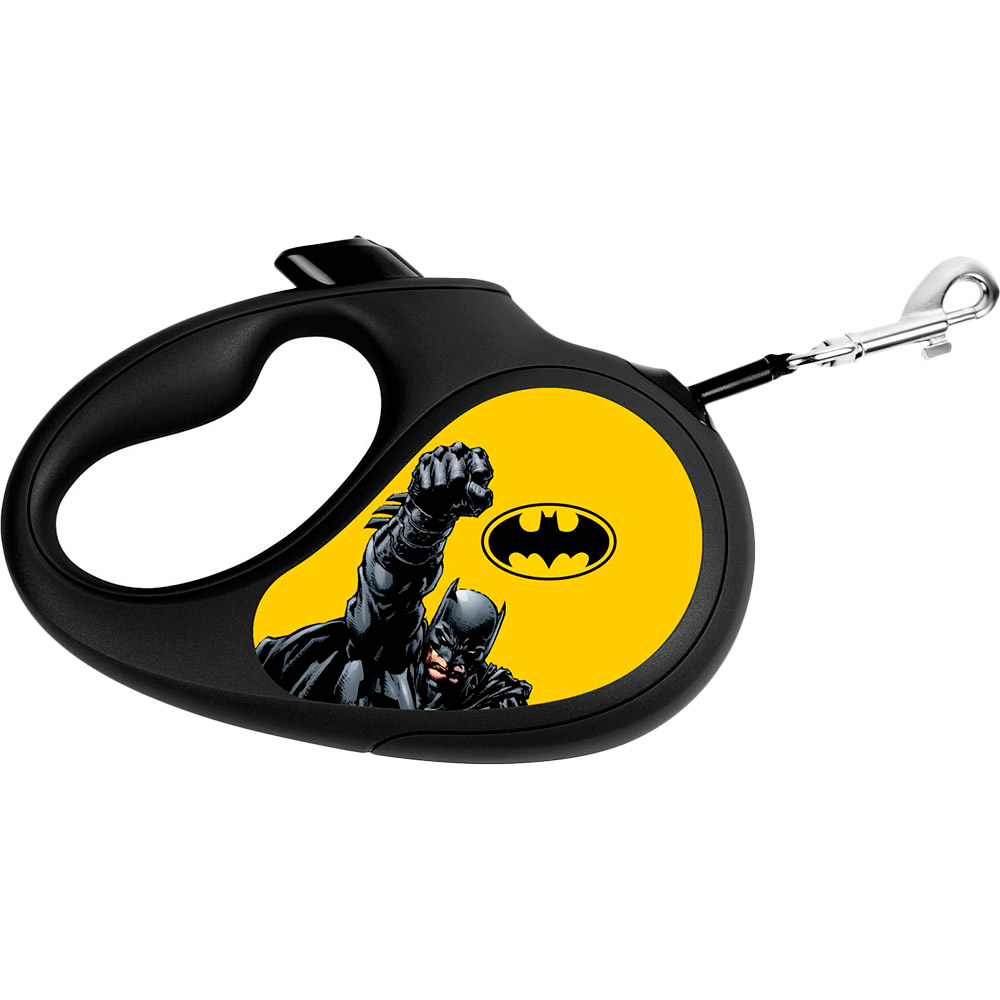 Поводок-рулетка для собак WAUDOG R-leash Бэтмен Желтый S 15 кг 5 м Black (8124-1002-01), Повідець-рулетка R-leash, "Бетмен Жовтий", S, до 1
Поводок-рулетка для собак WAUDOG R-leash Бэтмен Желтый S 15 кг 5 м Black (8124-1002-01), Повідець-рулетка R-leash, "Бетмен Жовтий", S, до 1