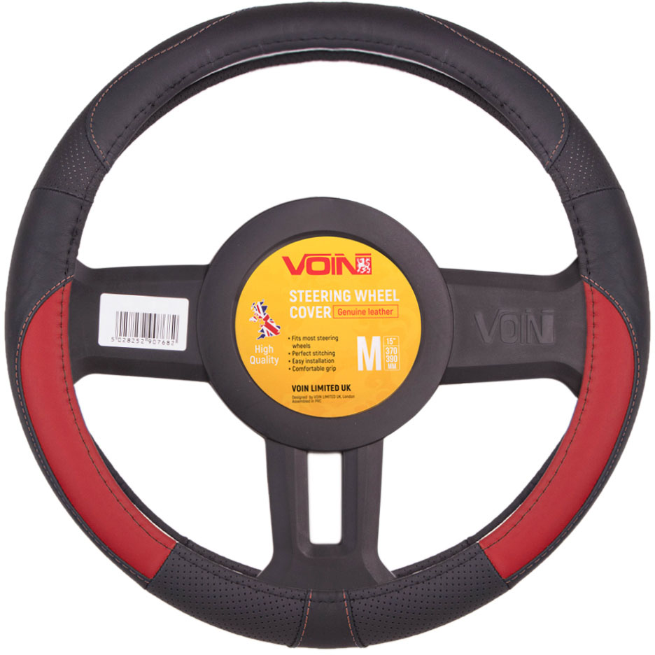 Чехол на руль VOIN VLOD-L2031 BK/RD M Black-Red (VLOD-L2031 BK/RD M (25)), Чохол на кермо VLOD-L2031 BK/RD M
Чехол на руль VOIN VLOD-L2031 BK/RD M Black-Red (VLOD-L2031 BK/RD M (25)), Чохол на кермо VLOD-L2031 BK/RD M