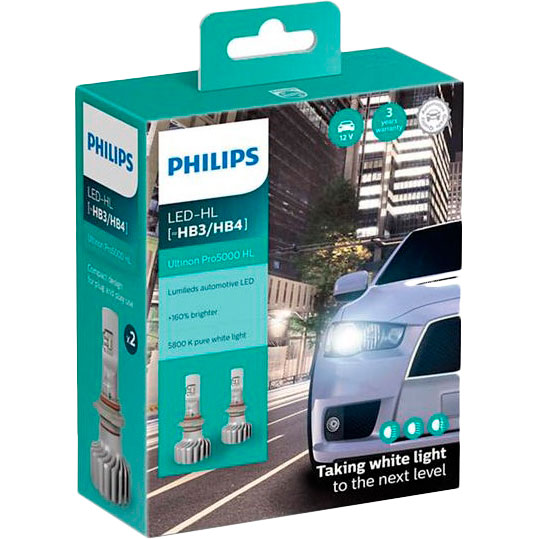 Светодиодная лампа PHILIPS HB3/HB4 Ultinon Pro5000 +160% 2 шт / комплект (11005U50CWX2), HB3/HB4 Ultinon Pro5000 +160%, 2 шт/комплект
Светодиодная лампа PHILIPS HB3/HB4 Ultinon Pro5000 +160% 2 шт / комплект (11005U50CWX2), HB3/HB4 Ultinon Pro5000 +160%, 2 шт/комплект