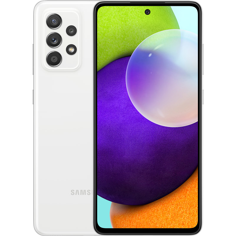 Смартфон SAMSUNG Galaxy A52 4/128 Duos Awesome White (SM-A525FZWDSEK), SM-A525F Galaxy A52 4/128 Duos ZWD (white)
Смартфон SAMSUNG Galaxy A52 4/128 Duos Awesome White (SM-A525FZWDSEK), SM-A525F Galaxy A52 4/128 Duos ZWD (white)