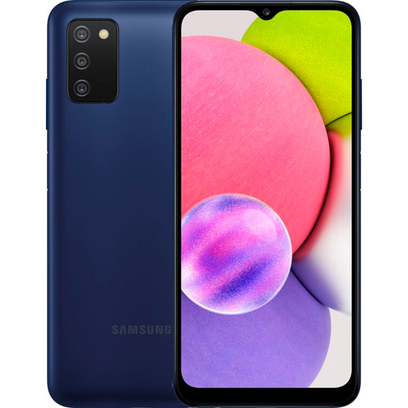 Смартфон Samsung Galaxy A03s 4/64 GB Dual Sim Blue (SM-A037FZBGSEK), SM-A037G Galaxy A03s 4/64GB ZBG (blue)
Смартфон Samsung Galaxy A03s 4/64 GB Dual Sim Blue (SM-A037FZBGSEK), SM-A037G Galaxy A03s 4/64GB ZBG (blue)