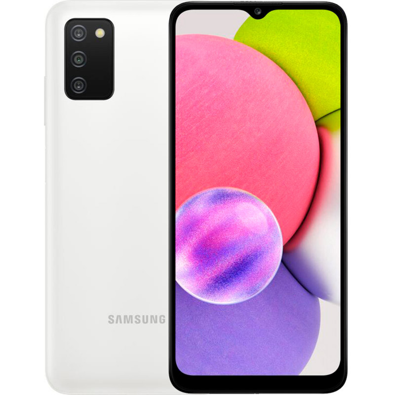 Смартфон Samsung Galaxy A03s 3/32 GB Dual Sim White (SM-A037FZWDSEK), SM-A037G Galaxy A03s 3/32GB ZWD (white)
Смартфон Samsung Galaxy A03s 3/32 GB Dual Sim White (SM-A037FZWDSEK), SM-A037G Galaxy A03s 3/32GB ZWD (white)