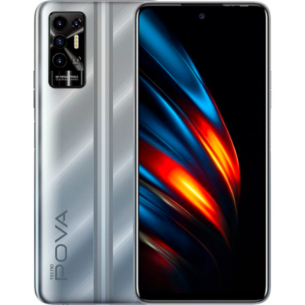 Смартфон Tecno POVA 2 4/128GB Dual Sim Polar Silver (4895180768484), POVA-2 (LE7n) 4/128Gb NFC Dual SIM Polar Silver
Смартфон Tecno POVA 2 4/128GB Dual Sim Polar Silver (4895180768484), POVA-2 (LE7n) 4/128Gb NFC Dual SIM Polar Silver
