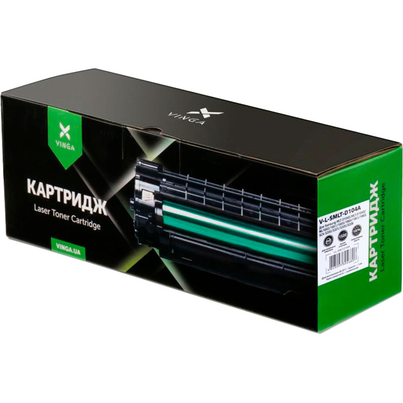 Картридж VINGA Samsung MLT-D104S/MLT-D1043 (V-L-SMLT-D104A), Samsung MLT-D104S/MLT-D1043 (V-L-SMLT-D104A)
Картридж VINGA Samsung MLT-D104S/MLT-D1043 (V-L-SMLT-D104A), Samsung MLT-D104S/MLT-D1043 (V-L-SMLT-D104A)
