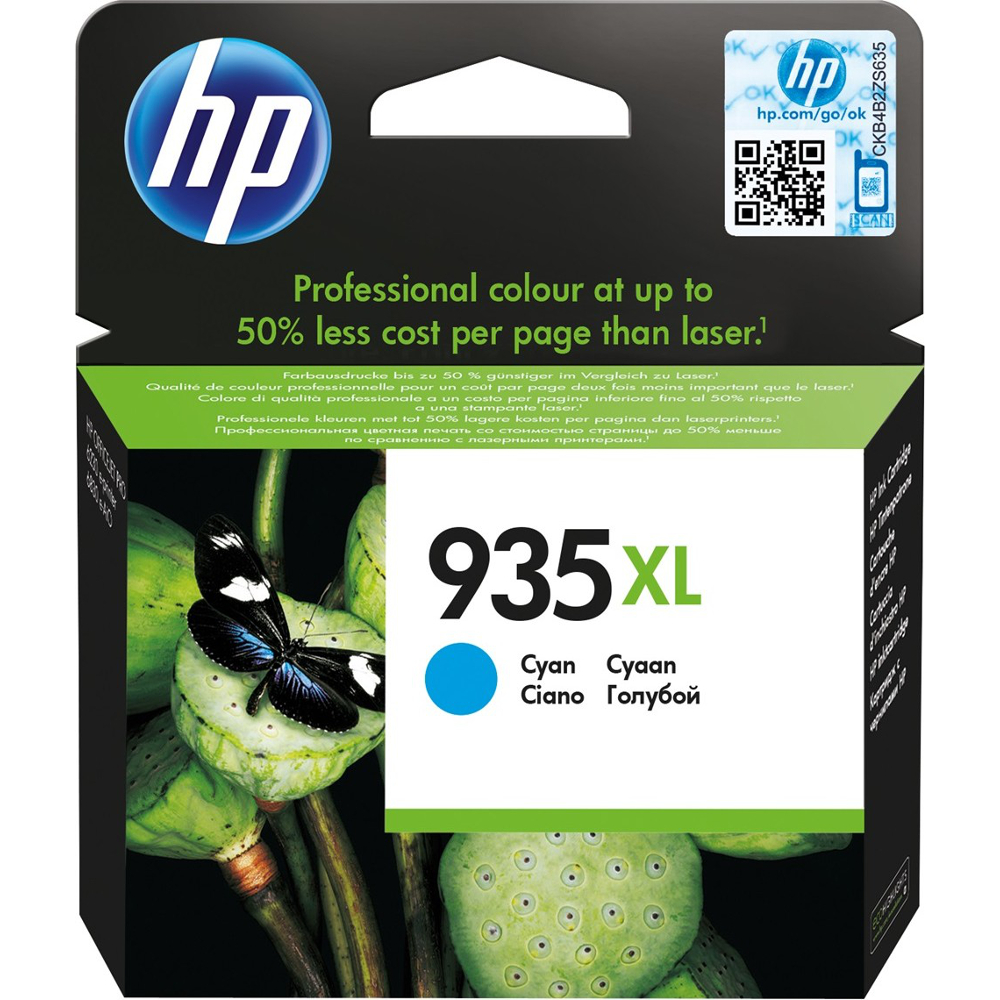 Картридж струйный HP No.935XL (C2P24AE) Officejet Pro 6230/6830 Cyan, No.935XL Officejet Pro 6230/6830 Cyan
Картридж струйный HP No.935XL (C2P24AE) Officejet Pro 6230/6830 Cyan, No.935XL Officejet Pro 6230/6830 Cyan