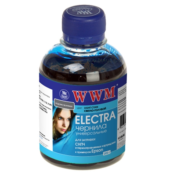 Чернила WWM EPSON UNIVERSAL ELECTRA (Light Cyan), (200 г) EPSON UNIVERSAL ELECTRA (Light Cyan)
Чернила WWM EPSON UNIVERSAL ELECTRA (Light Cyan), (200 г) EPSON UNIVERSAL ELECTRA (Light Cyan)