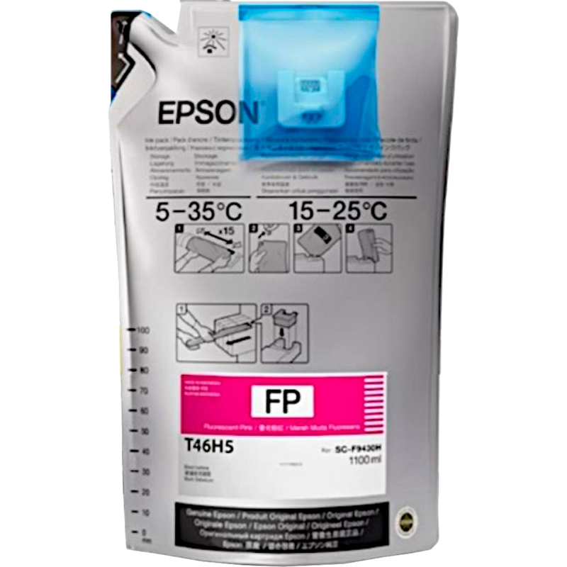 Чернило EPSON для SC-F6300 UltraChrome DS Flourescent Pink 2 шт (C13T46D540), для SC-F6300 UltraChrome DS Flourescent Pink
Чернило EPSON для SC-F6300 UltraChrome DS Flourescent Pink 2 шт (C13T46D540), для SC-F6300 UltraChrome DS Flourescent Pink