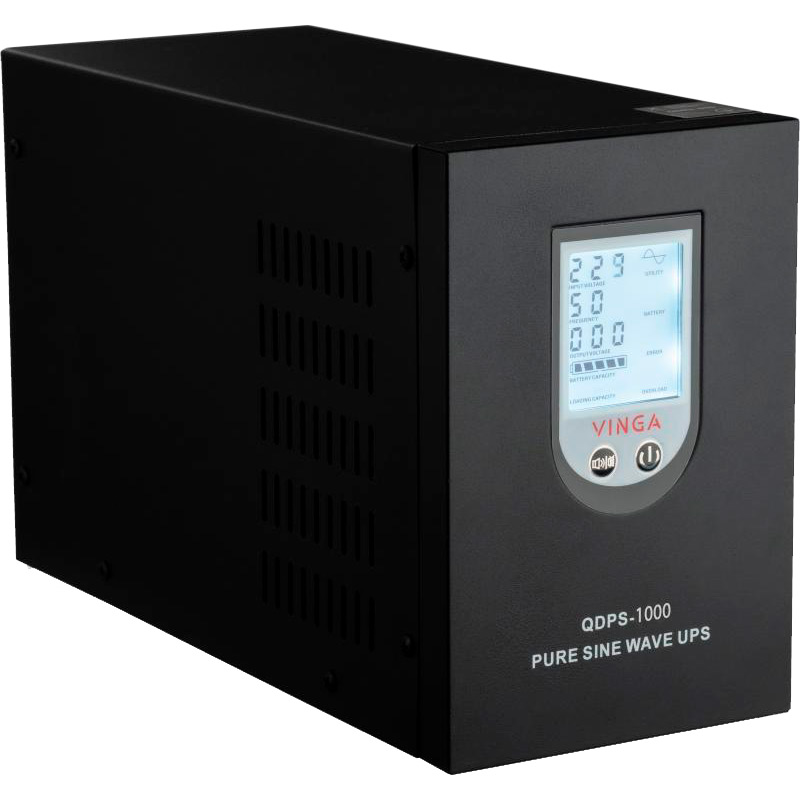 ИБП VINGA QDPS-1000 1000VA LCD (QDPS-1000), QDPS-1000, 1000VA LCD
ИБП VINGA QDPS-1000 1000VA LCD (QDPS-1000), QDPS-1000, 1000VA LCD