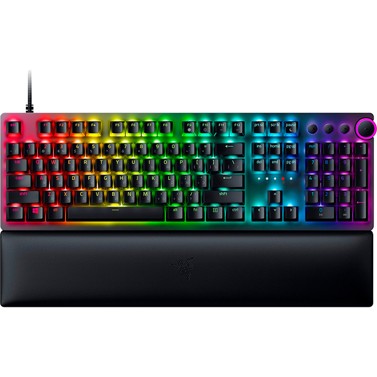 Клавиатура RAZER Huntsman V2 Red Switch USB RU Black (RZ03-03930700-R3R1), Huntsman V2 Red Switch USB RU Black
Клавиатура RAZER Huntsman V2 Red Switch USB RU Black (RZ03-03930700-R3R1), Huntsman V2 Red Switch USB RU Black