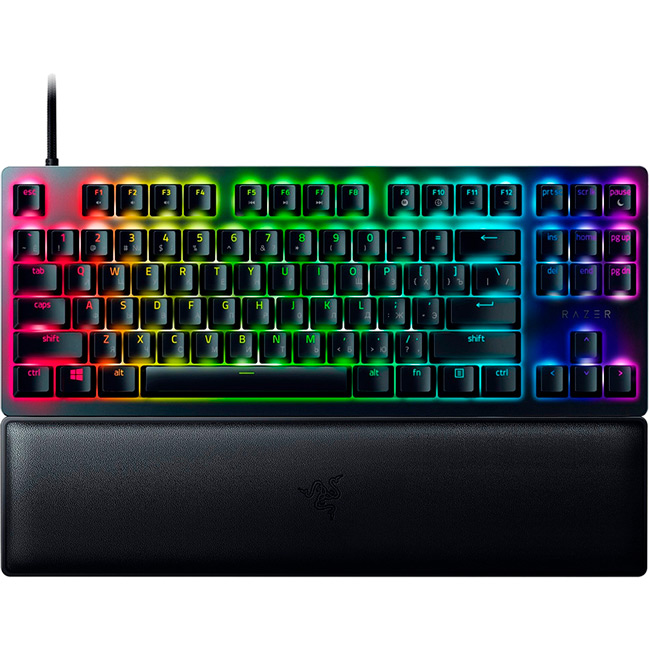 Клавиатура RAZER Huntsman V2 Tenkeyless Purple Switch USB RU Black (RZ03-03941400-R3R1), Huntsman V2 Tenkeyless Purple Switch USB RU Black
Клавиатура RAZER Huntsman V2 Tenkeyless Purple Switch USB RU Black (RZ03-03941400-R3R1), Huntsman V2 Tenkeyless Purple Switch USB RU Black