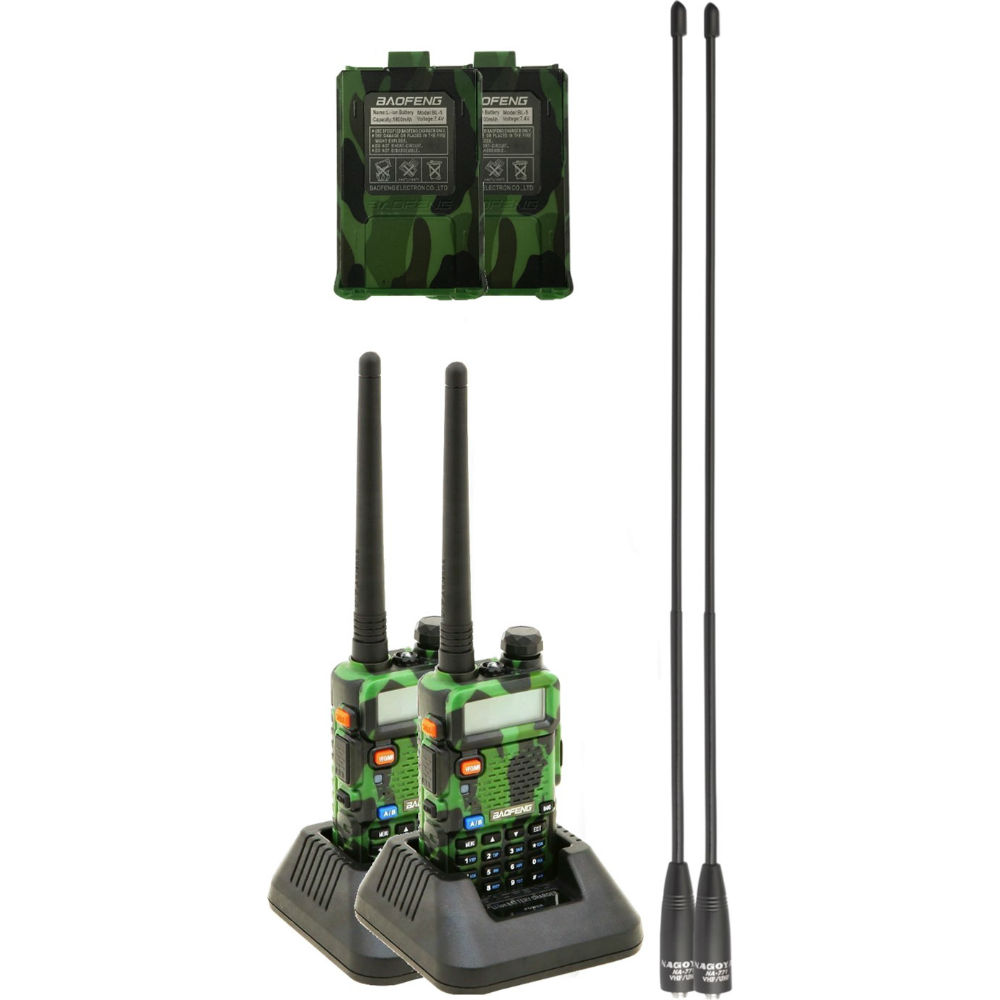 Комплект раций BAOFENG UV-5R Tourism Camo (UV-5R_Tourism_Camo), UV-5R Tourism Camo
Комплект раций BAOFENG UV-5R Tourism Camo (UV-5R_Tourism_Camo), UV-5R Tourism Camo