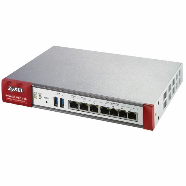 Межсетевой экран ZYXEL USG FLEX 100 (USGFLEX100-EU0101F), USG FLEX 100 (USGFLEX100-EU0101F)
Межсетевой экран ZYXEL USG FLEX 100 (USGFLEX100-EU0101F), USG FLEX 100 (USGFLEX100-EU0101F)
