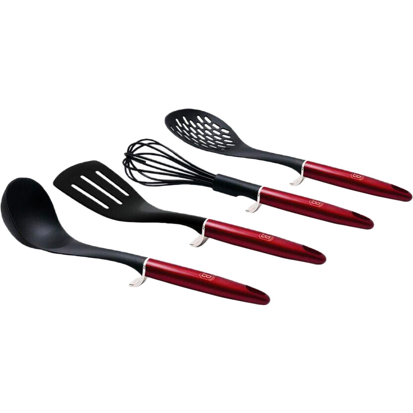 Набор кухонных аксессуаров BERLINGER HAUS Metallic Line Black Burgundy Edition 4 пр (BH-6234), Набір кухоних приладів 4 пр BH 6234
Набор кухонных аксессуаров BERLINGER HAUS Metallic Line Black Burgundy Edition 4 пр (BH-6234), Набір кухоних приладів 4 пр BH 6234